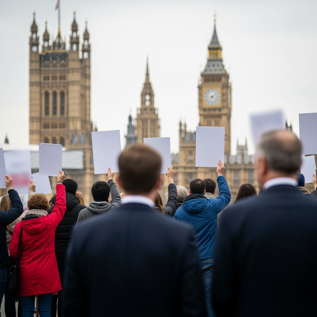 Illustration for: UK Leaders Criticized for Immigration Policies
