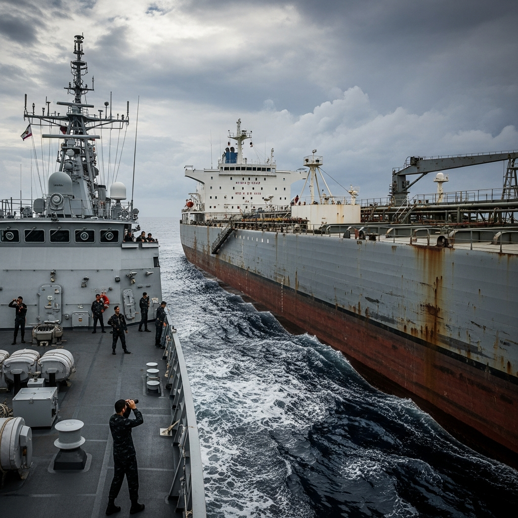Illustration for: Iran Seizes Smuggled Fuel Tanker