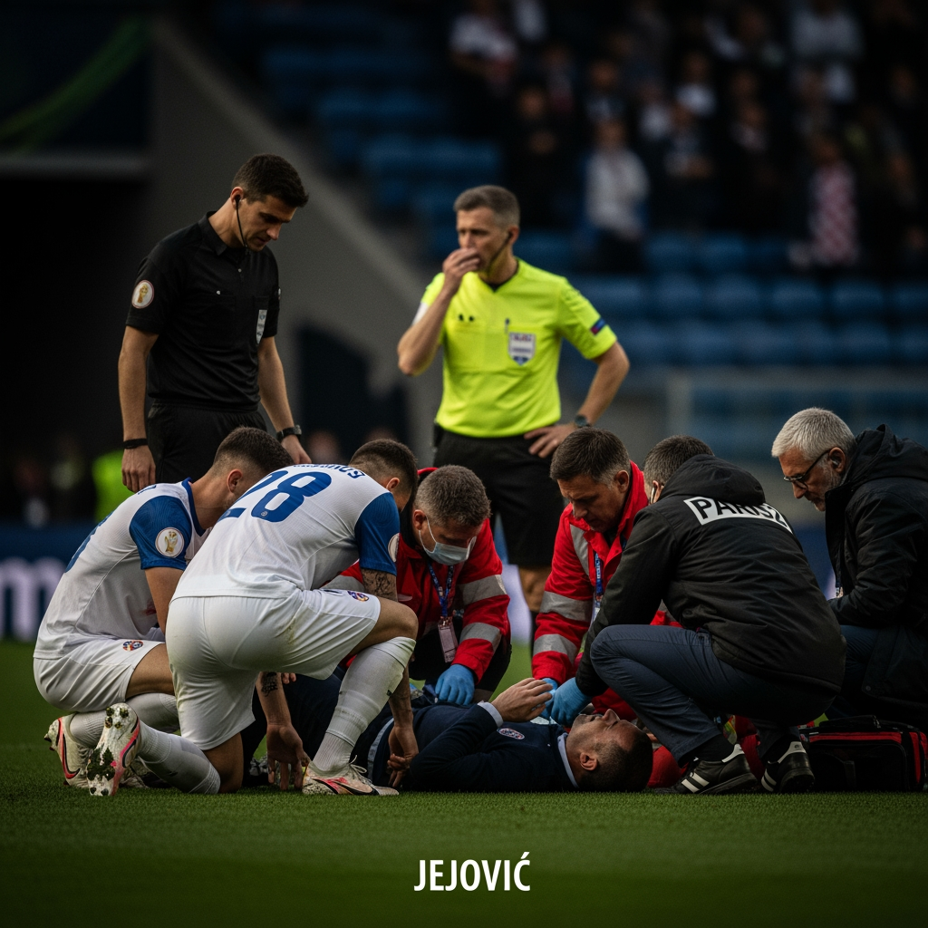 Illustration for: Coach Jejovic Passes Away During Match