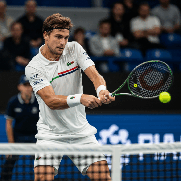 Illustration for: Sinner Shines in ATP Finals Semifinal Run