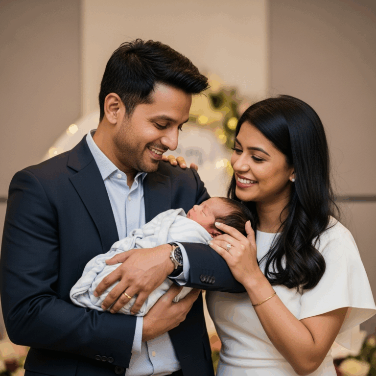 Illustration for: Randeep Hooda Announces First Child on Anniversary