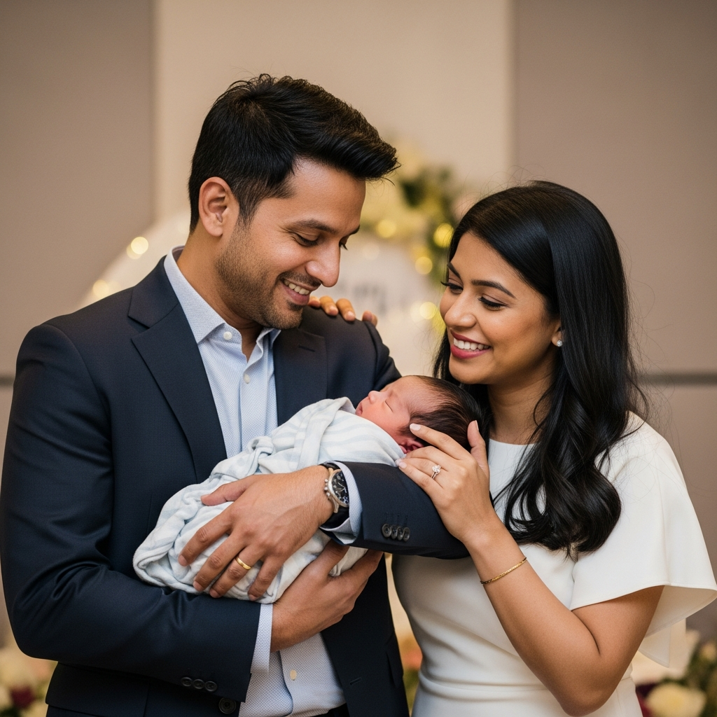 Illustration for: Randeep Hooda Announces First Child on Anniversary