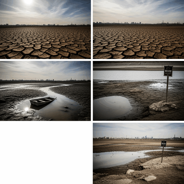 Illustration for: Tehran Faces Severe Drought Crisis