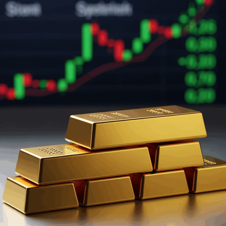 Illustration for: Gold Prices Surge Above Dh500 Amid Dollar Weakness
