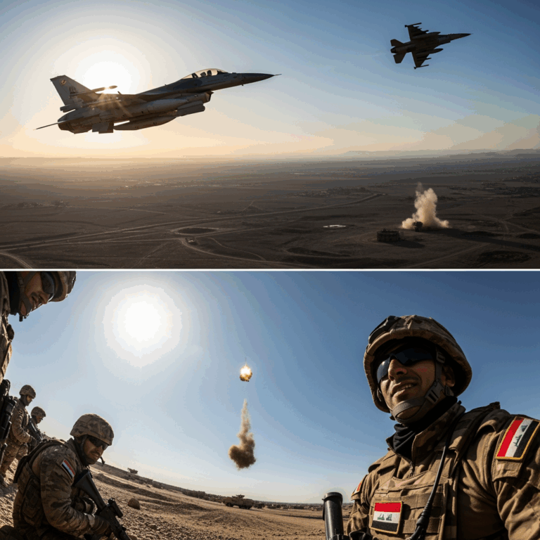 Illustration for: Iraqi Forces Achieve 100% Airstrike Accuracy