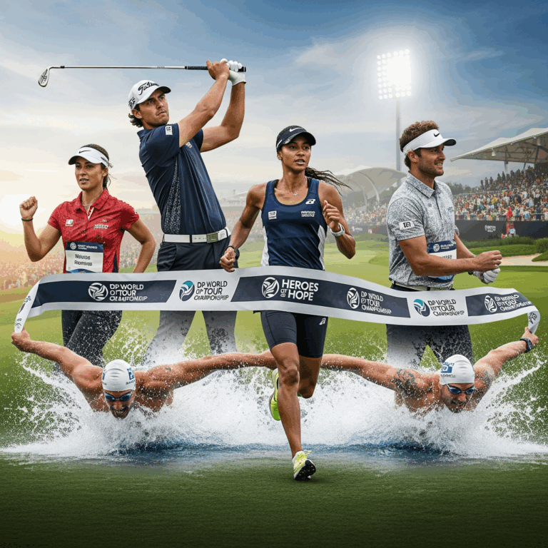 Illustration for: Heroes of Hope Athletes Enrich DP World Tour Championship