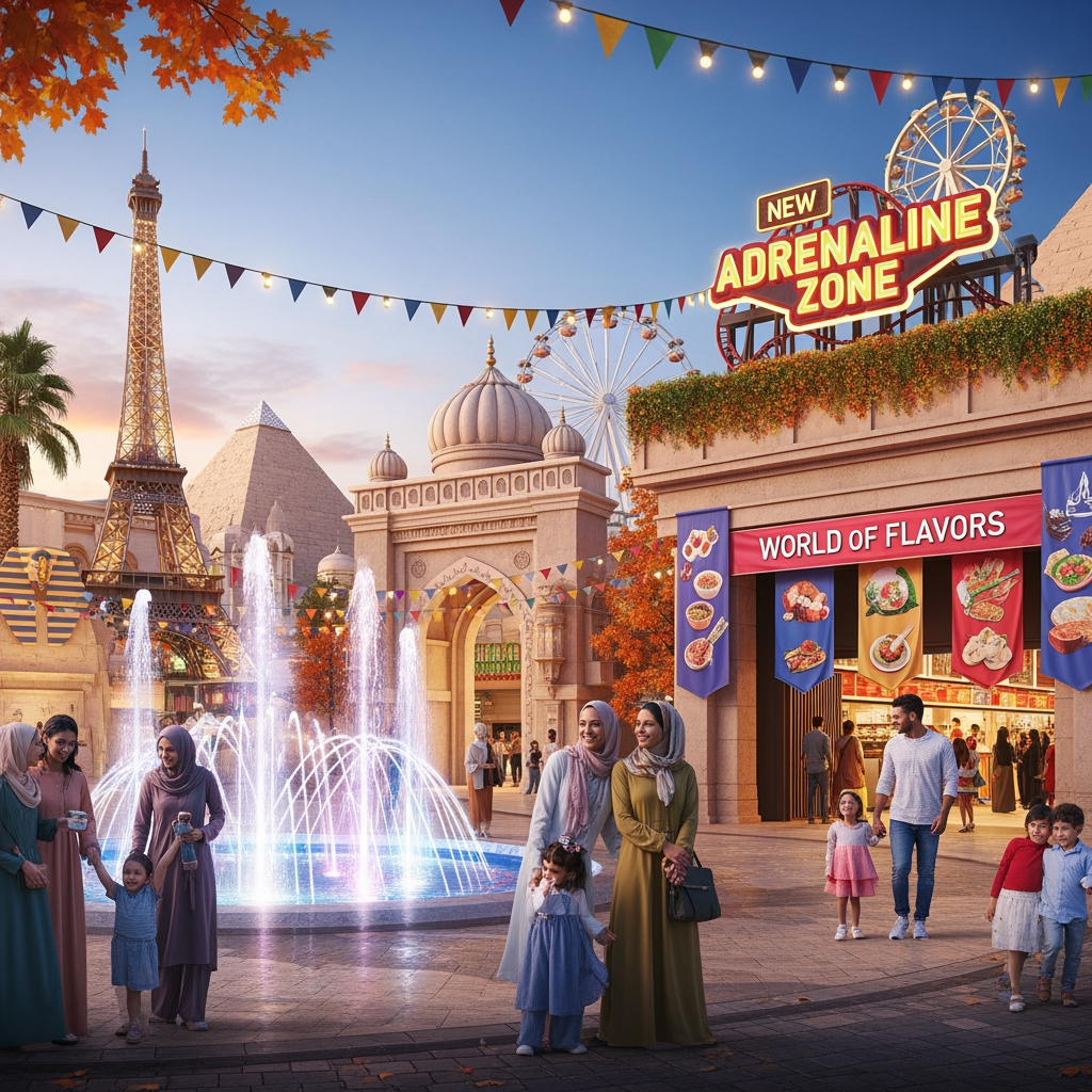 Illustration for: Global Village's Seasonal Plans and New Attractions