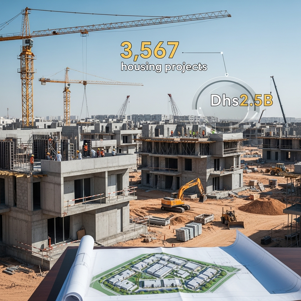 Illustration for: UAE Approves 3,567 Housing Projects Worth Dh2.5B