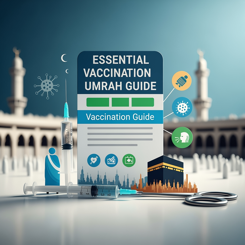 Illustration for: Essential Vaccination Guide for Umrah Pilgrims