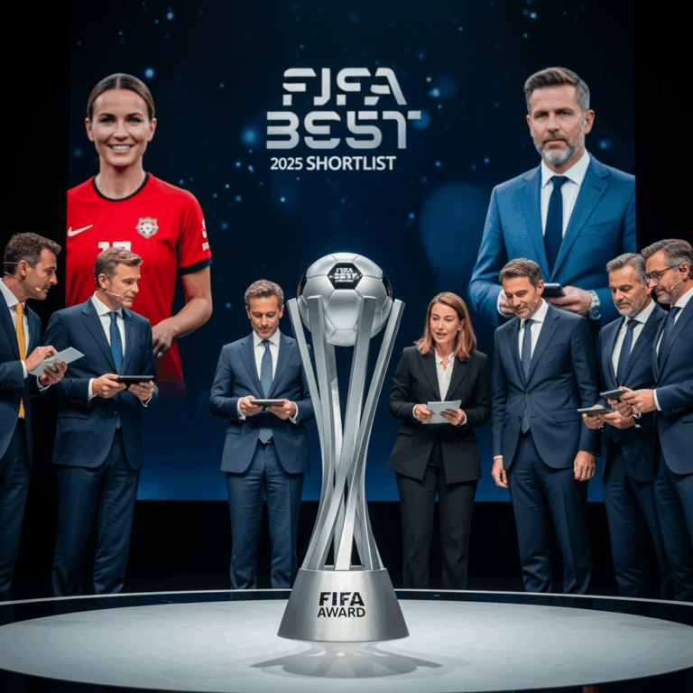 Illustration for: FIFA's 2025 Best Award Shortlist Unveiled
