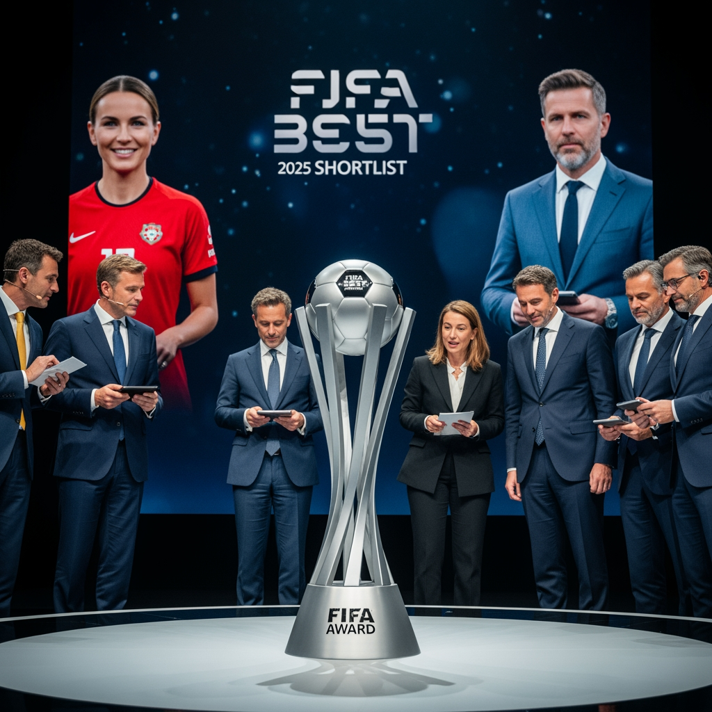Illustration for: FIFA's 2025 Best Award Shortlist Unveiled