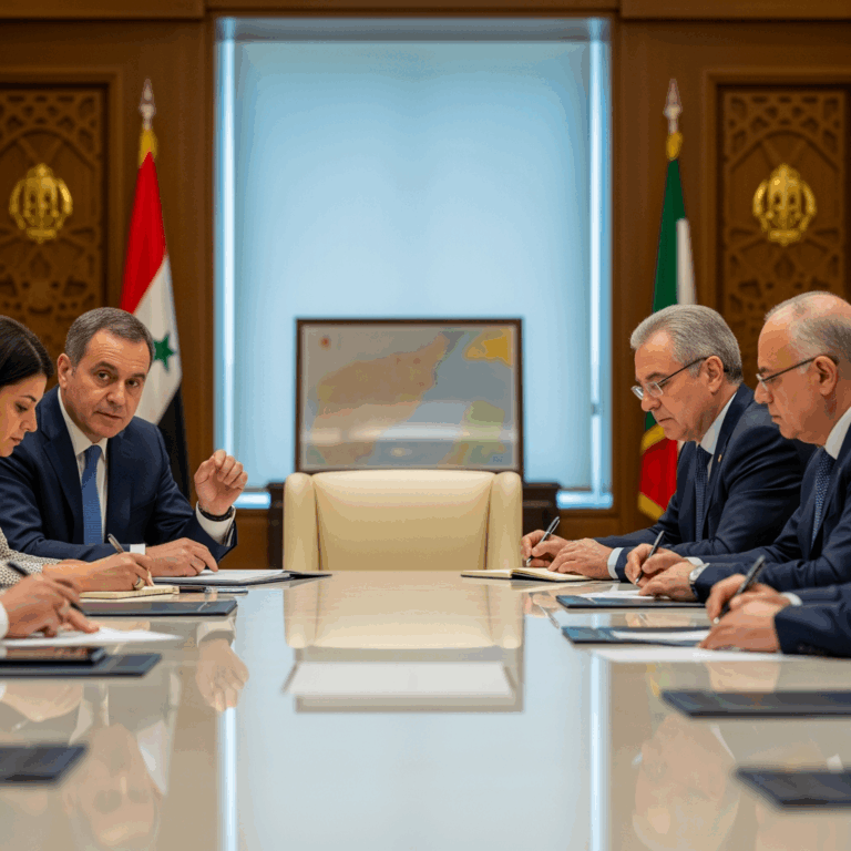 Illustration for: IMF Mission Visits Damascus for Economic Reform Talks