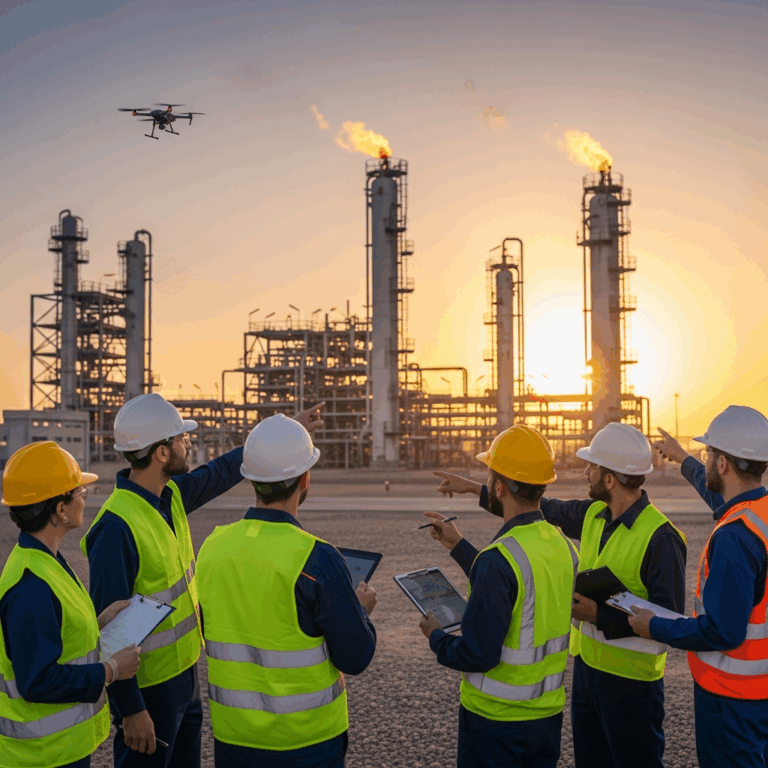 Illustration for: Khor Mor Gas Field Resumes After Drone Attack