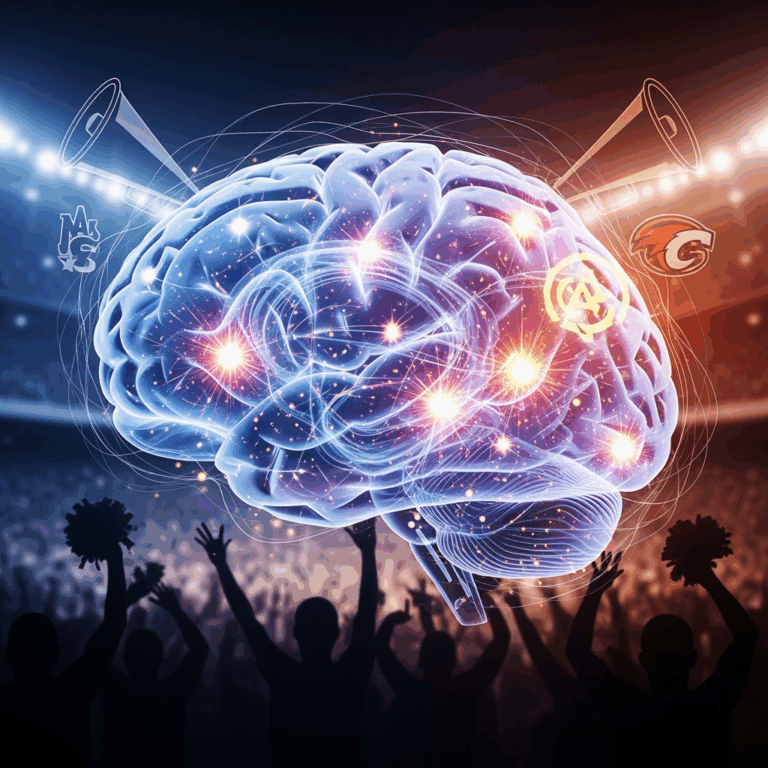 Illustration for: Brain Activity and Fan Behavior: Study Insights