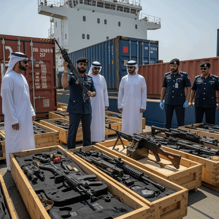 Illustration for: UAE Foils Military Equipment Smuggling to Sudan