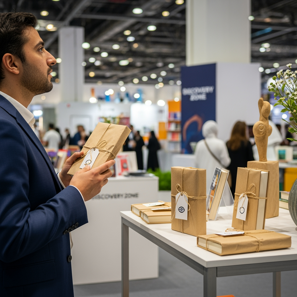 Illustration for: Discover 'Blind Date with a Book' at Sharjah Fair