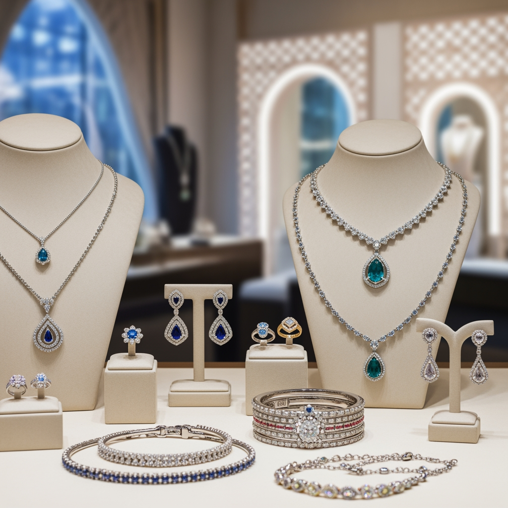 Illustration for: Italy's Jewelry Exports Flourish in UAE Market