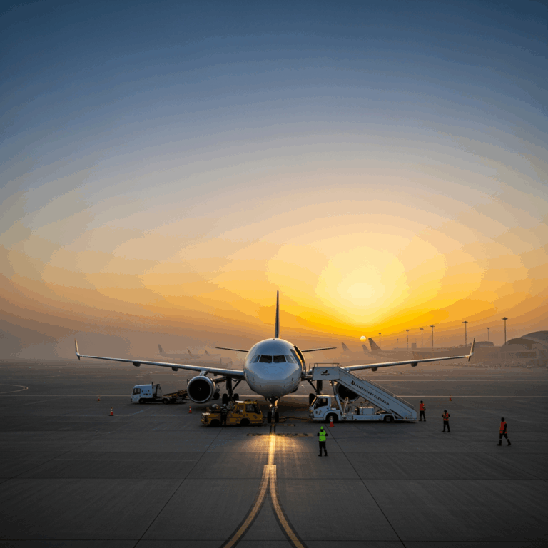 Illustration for: Kuwait Flights Resume After Fog Disruption
