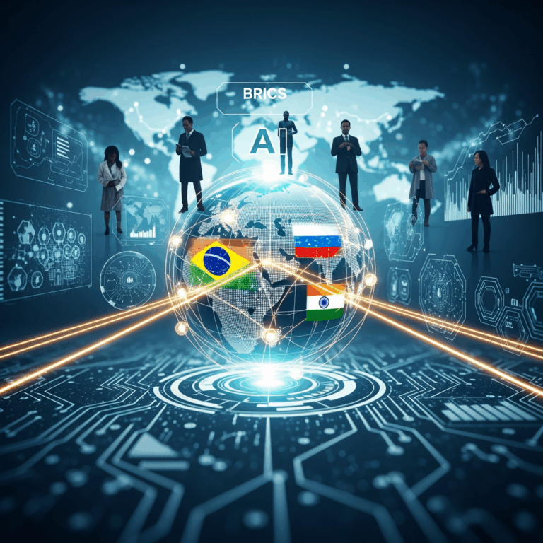 Illustration for: BRICS AI Alliance: Collaboration and Expansion