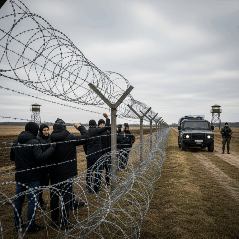 Illustration for: Belarus-Lithuania Border Dispute: Awaiting Resolution