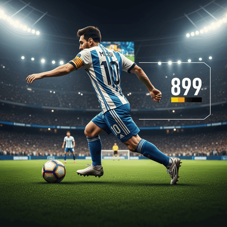 Illustration for: Messi Nears 900 Career Goals