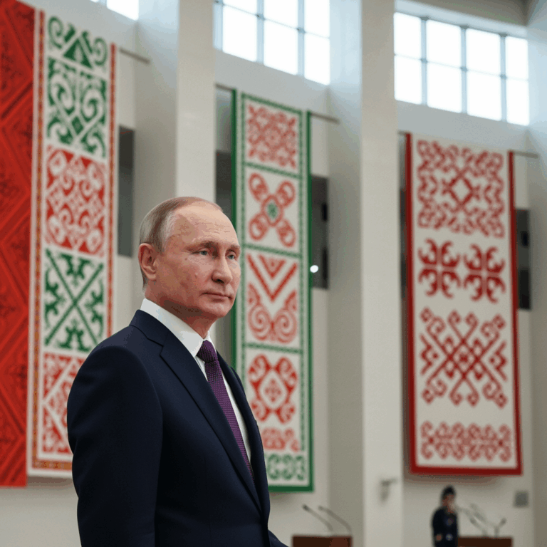Illustration for: Putin on Russia's Diversity and National Unity