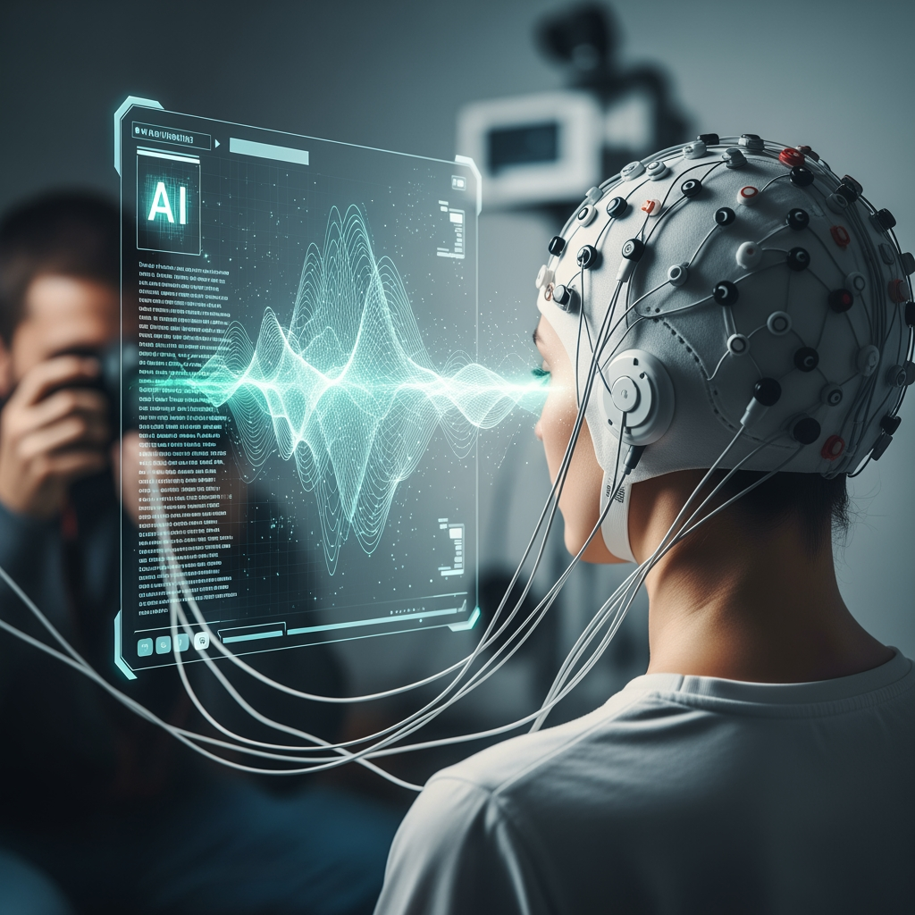 Illustration for: AI Thought Translation: A Breakthrough in Neuroscience