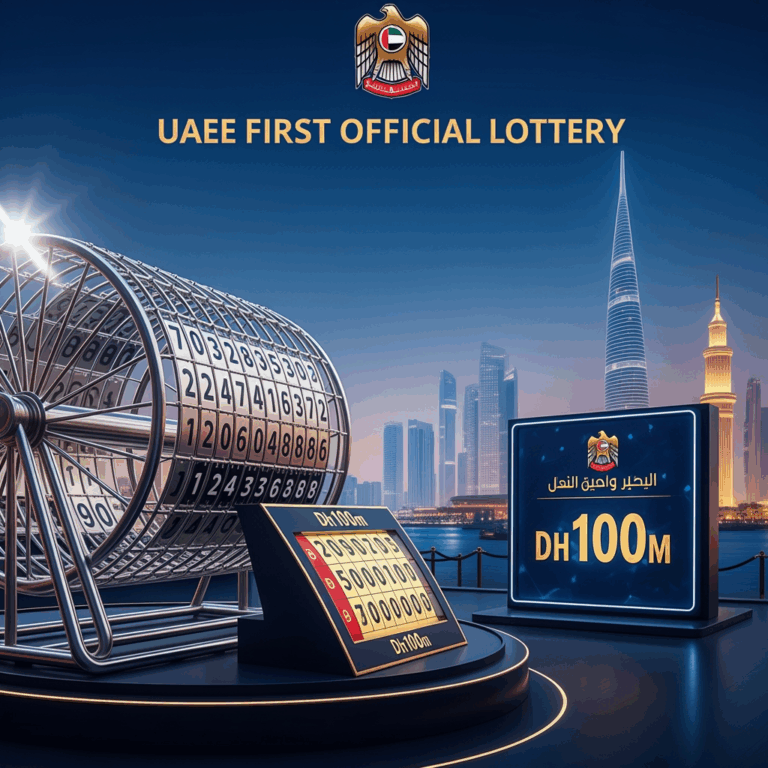 Illustration for: UAE Launches First Official Lottery with Dh100M Prize