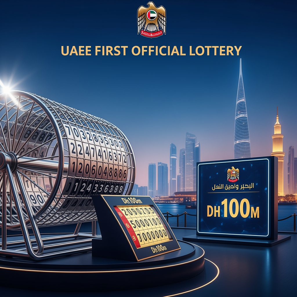 Illustration for: UAE Launches First Official Lottery with Dh100M Prize