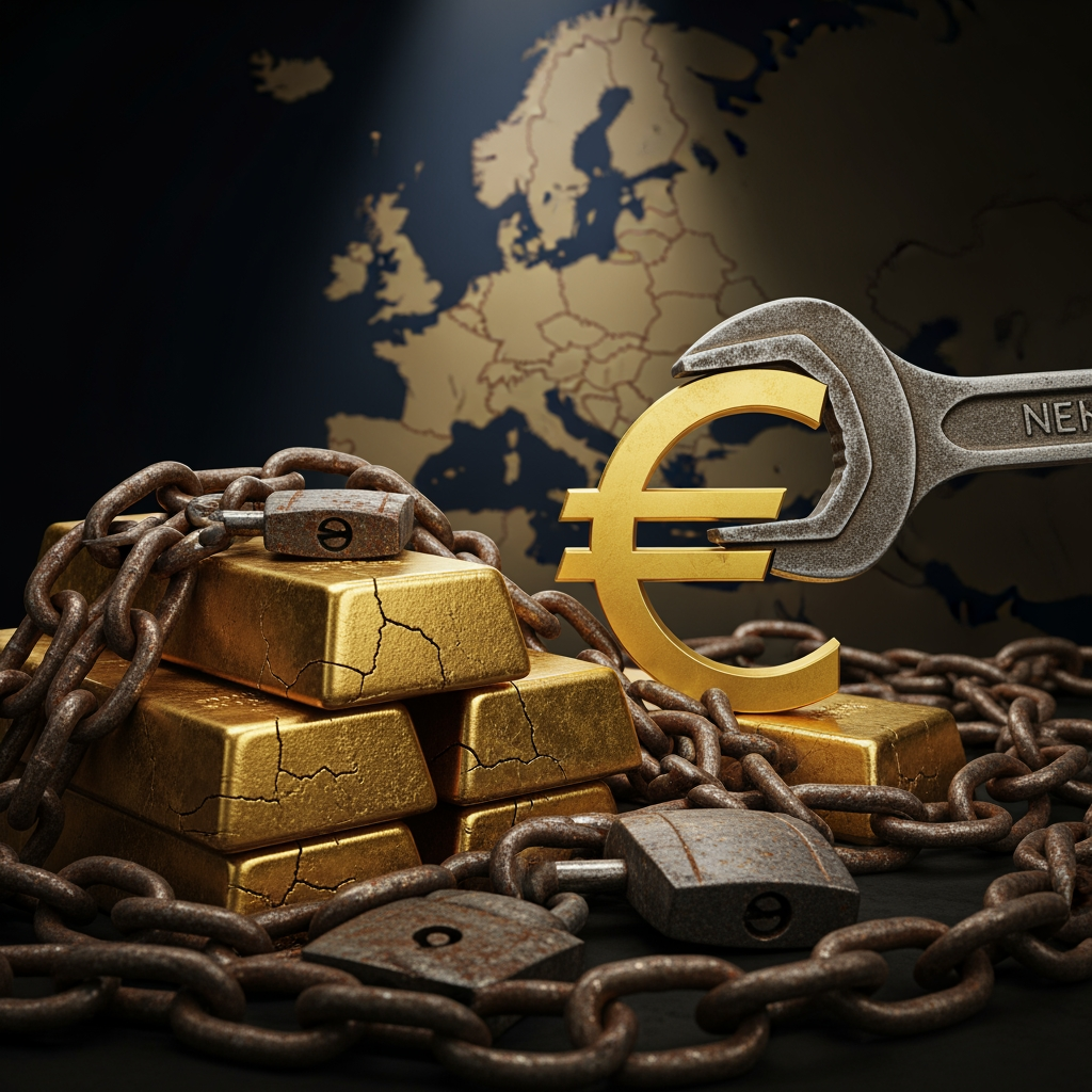 Illustration for: EU's Plan for Russian Assets Faces Challenges