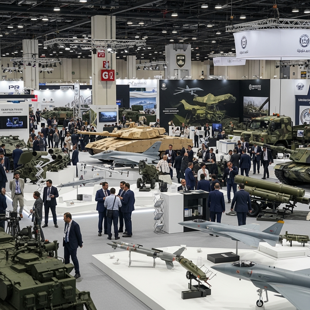 Illustration for: International Defense Exhibition in Egypt