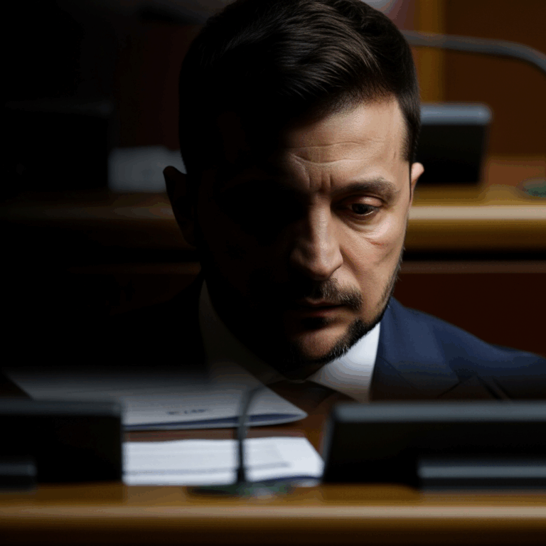 Illustration for: Zelensky Urged to Resign Amid Corruption Probe
