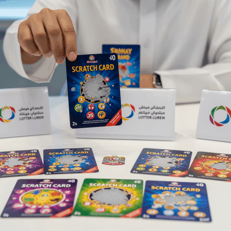 Illustration for: UAE Lottery Launches New Scratch Card Games