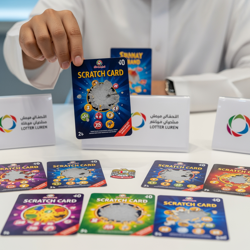 Illustration for: UAE Lottery Launches New Scratch Card Games