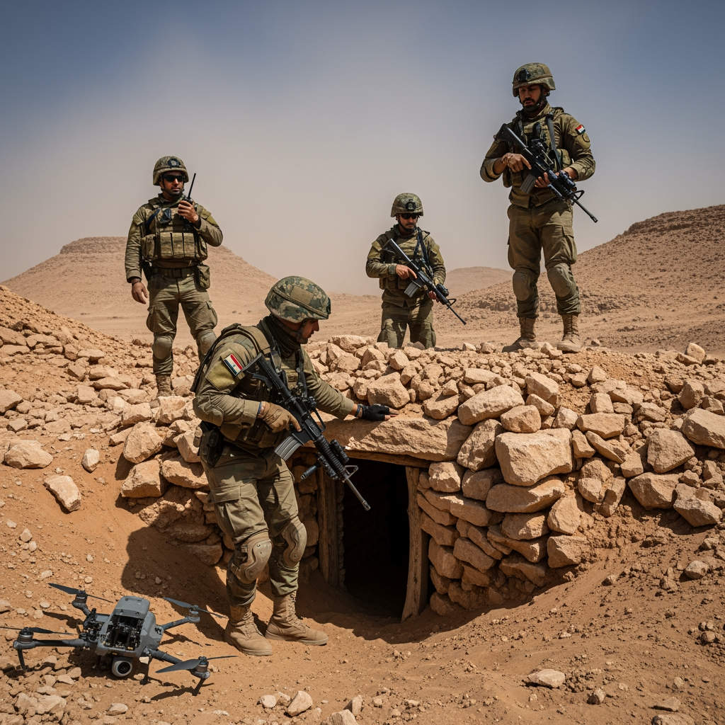 Illustration for: Syrian Forces Dismantle Daesh Terrorist Cells