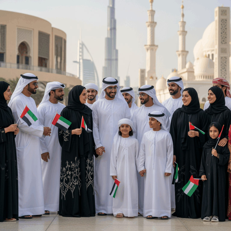 Illustration for: Eid Al Etihad: UAE's Celebration of Unity