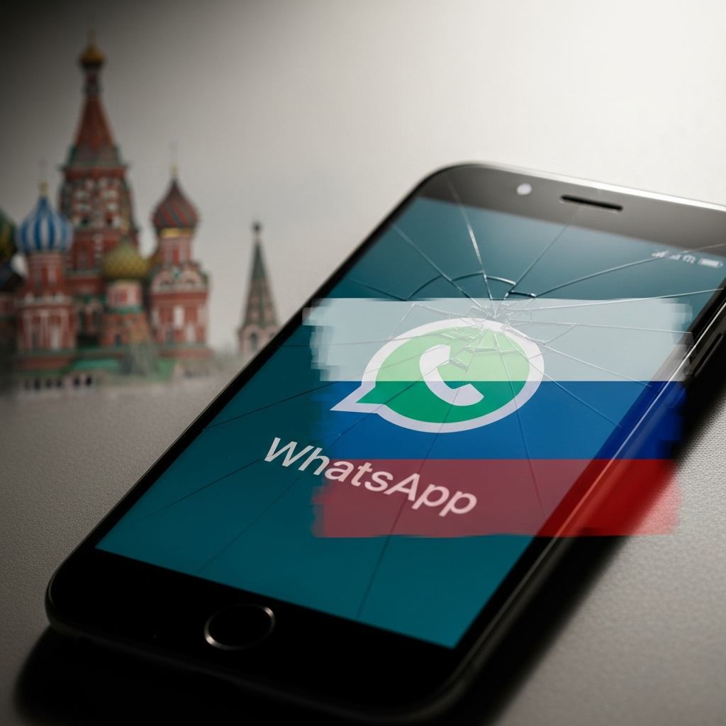 Illustration for: WhatsApp Faces Ban in Russia Amid Compliance Issues