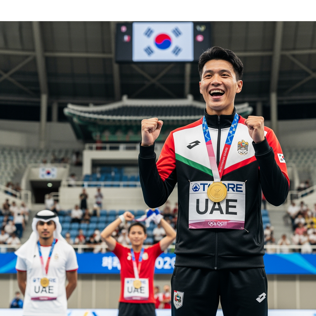 Illustration for: UAE Wins Historic Medal at 2025 WAGC in South Korea