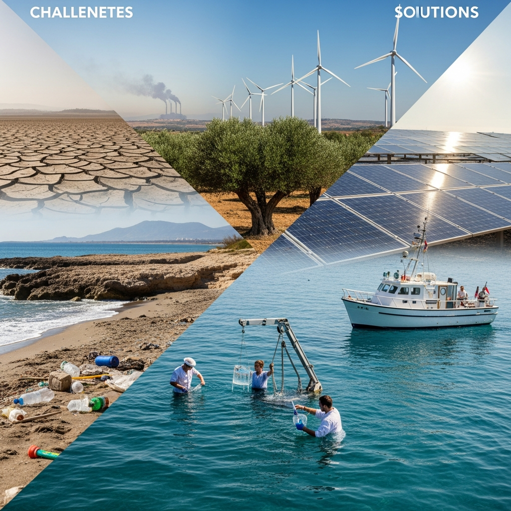 Illustration for: Mediterranean Environmental Challenges and Solutions