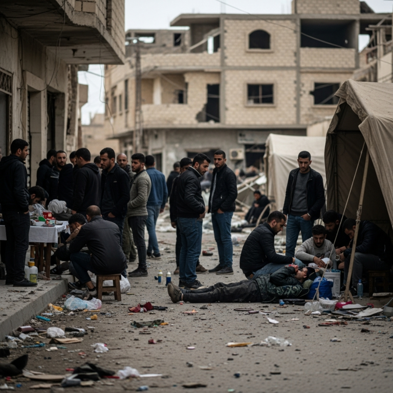Illustration for: Armed Clashes in Zawiya: Casualties and Ongoing Tensions