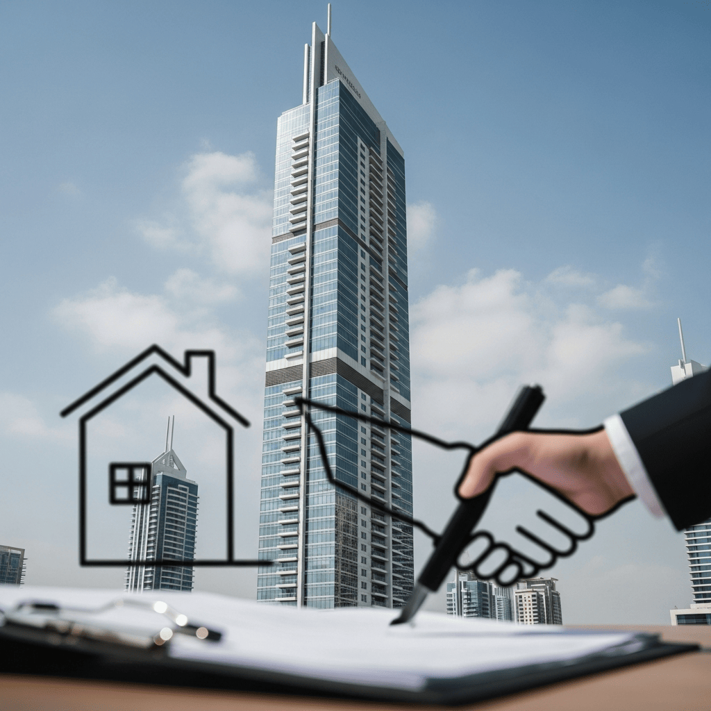 Illustration for: Burj Mayfair Seals Landmark Dubai Property Deal
