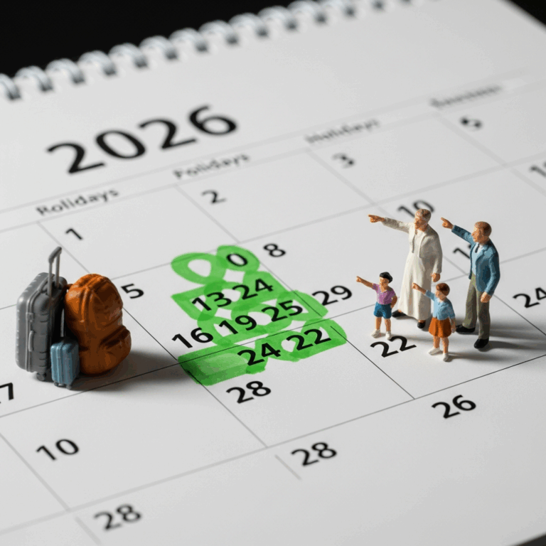 Illustration for: UAE Public Holidays 2026: Extended Breaks Explained