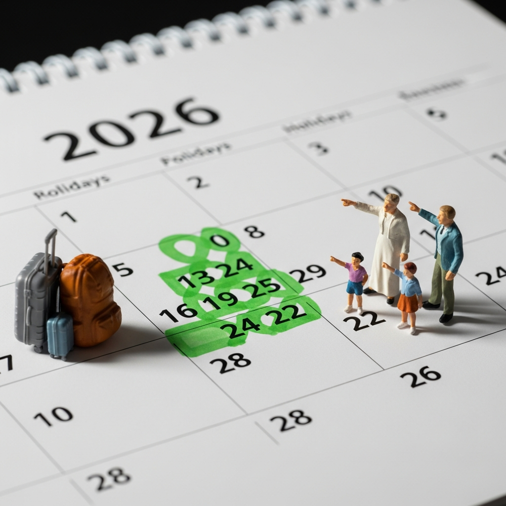 Illustration for: UAE Public Holidays 2026: Extended Breaks Explained