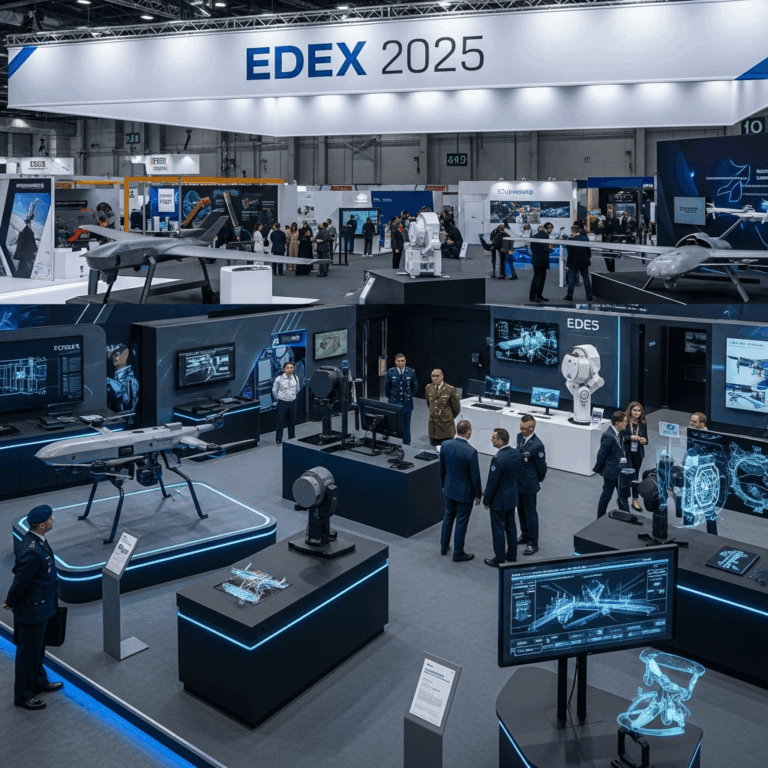 Illustration for: EDEX 2025 Showcases Advanced Defense Technologies