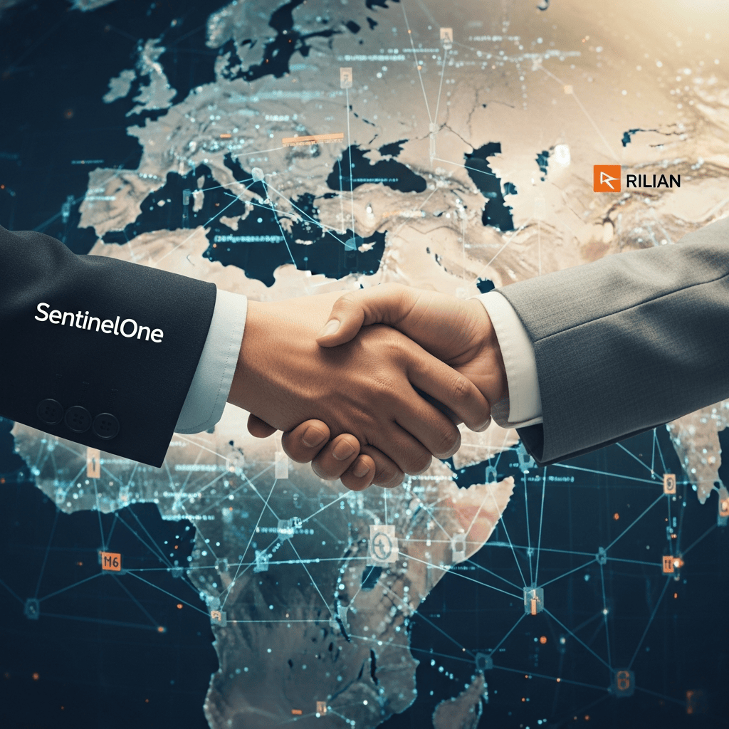 Illustration for: SentinelOne & Rilian: Boosting Middle East Cybersecurity