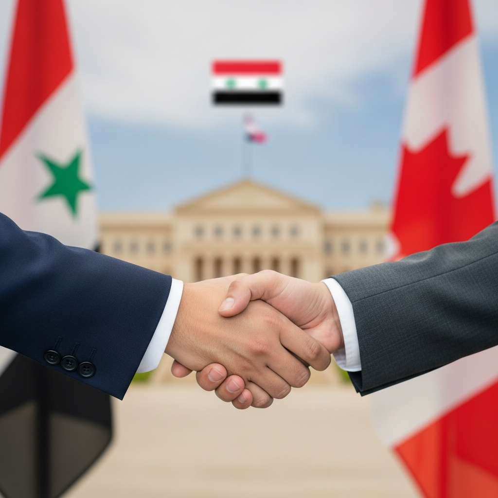 Illustration for: Syria Welcomes Canada's Decision on Relations