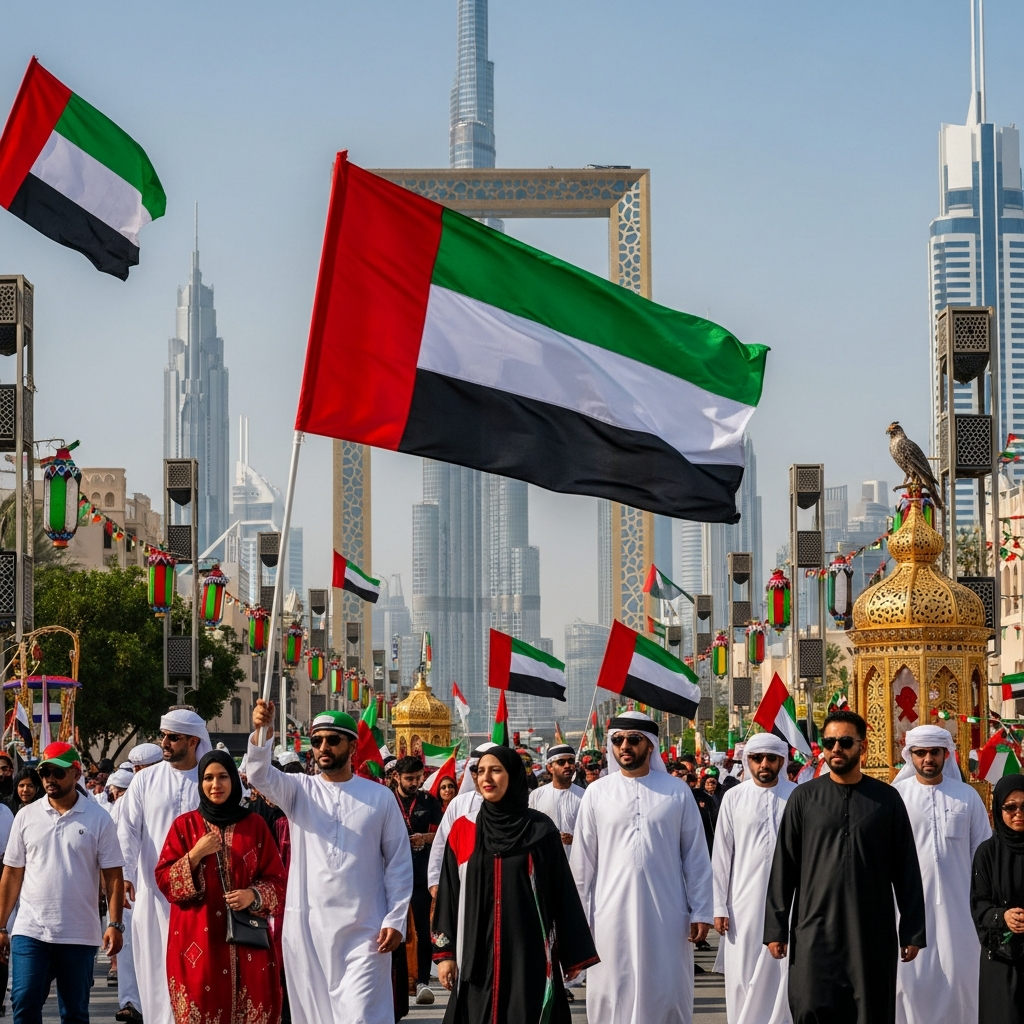Illustration for: Dubai's Month-Long National Day Celebrations