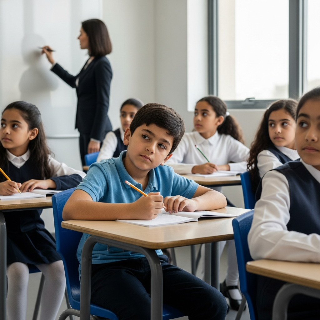 Illustration for: ADHD Symptoms Rising Among UAE Students