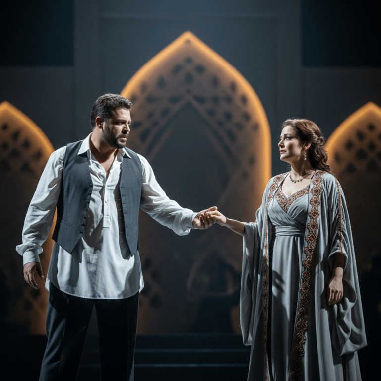 Illustration for: Antar & Abla Opera: A Modern Arab Epic