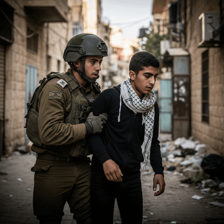 Illustration for: Israeli Forces Neutralize Palestinian Suspect